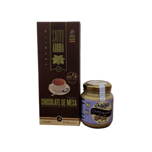 Chocolate de Mesa Santo Aroma + Crema Vegetal Marañón Estación Orígenes